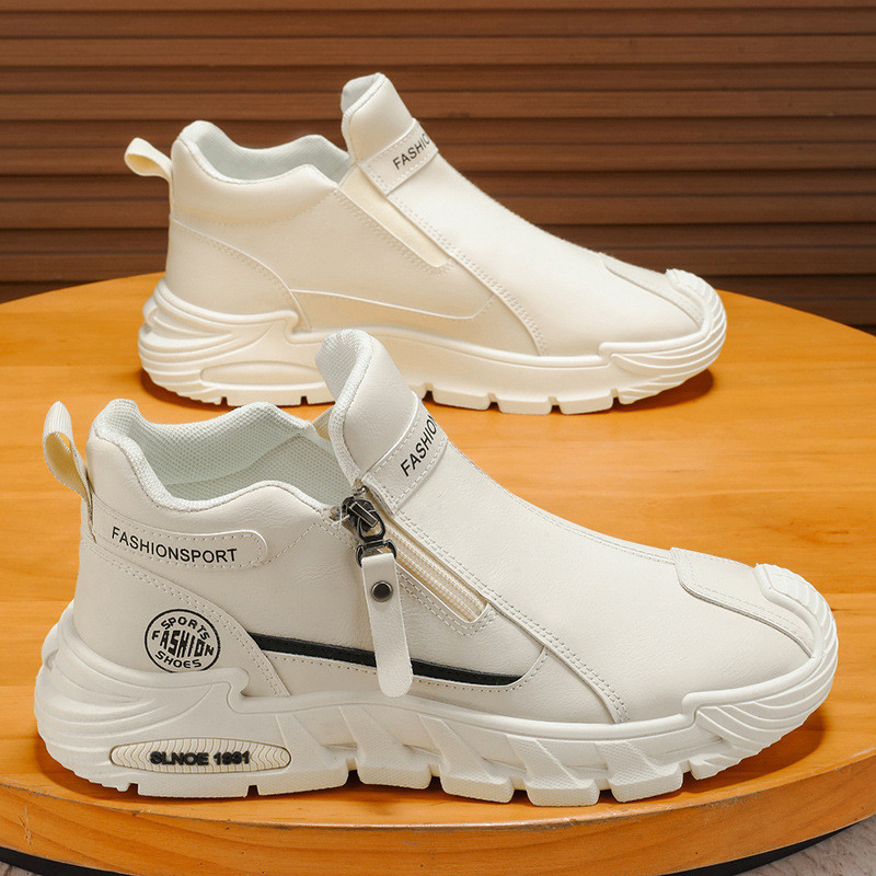 High-Top Labor Protection Shoes Mens Casual Sports Anti-Slip Wear-Resist