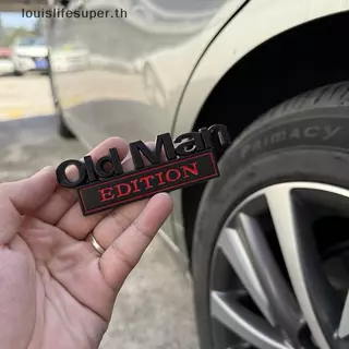 LLS รถ 3D โลหะ Chrome Stier สัญลักษณ์ OLD MAN EDITION Badge โลโก้รถ Trunk Body ประตูจัดแต่งทรงผม Decals Stiers อุปกรณ์อัตโนมัติร้อน