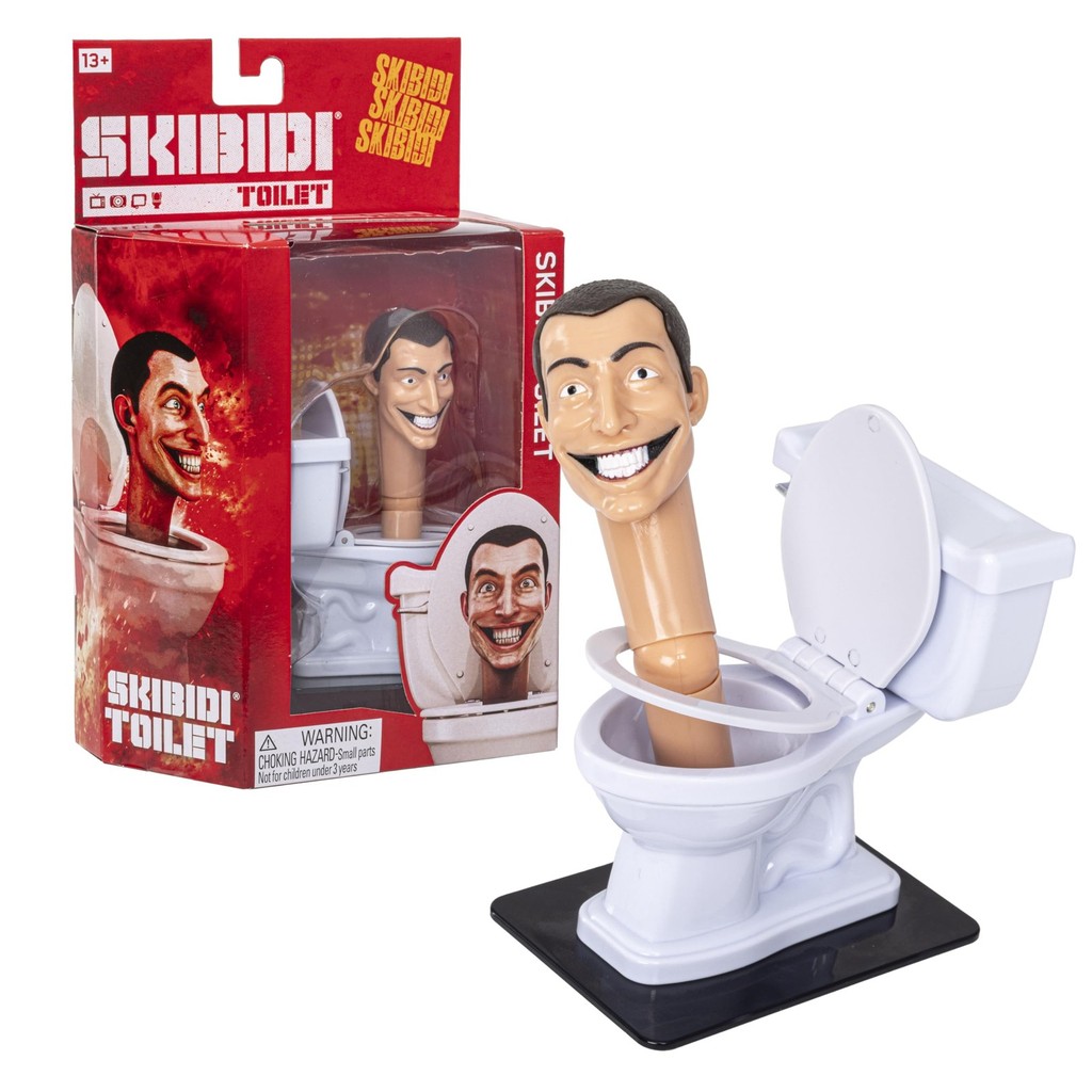 Skibidi Toilet Deluxe Figure Assortment Series 2 – ของเล่นฟิกเกอร์ห้องน้ํา Skibidi