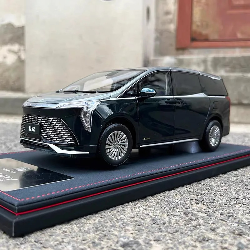 โรงงานเดิม 1: 18 Buick GL8th Century 458 รถศตวรรษรุ่น Avia จําลองรถรุ่น MPV