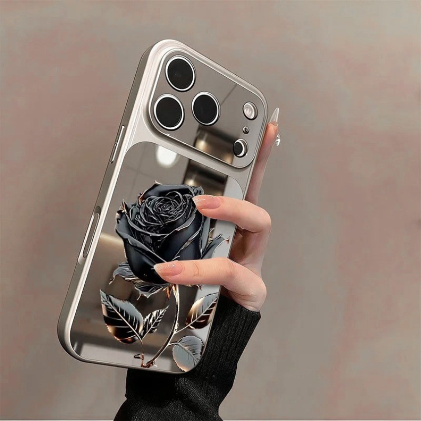 สีดําเงิน Rose เคสโทรศัพท์สําหรับ Redmi A7 Pro A5 A3 A2 A1 Turbo 4 Pro K90 Pro Max อะคริลิคแต่งหน้าก