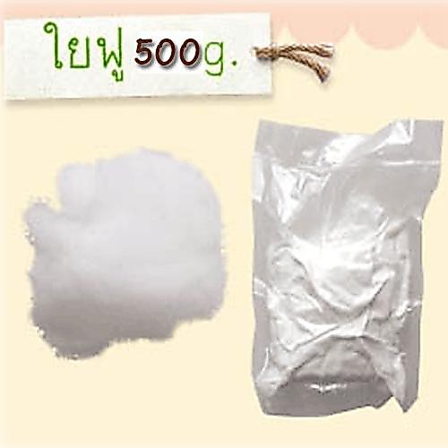 04FB500 ใยสังเคราะห์ ใยโพลีเอสเตอร์ ใยปั่นฟู น้ำหนัก 500g