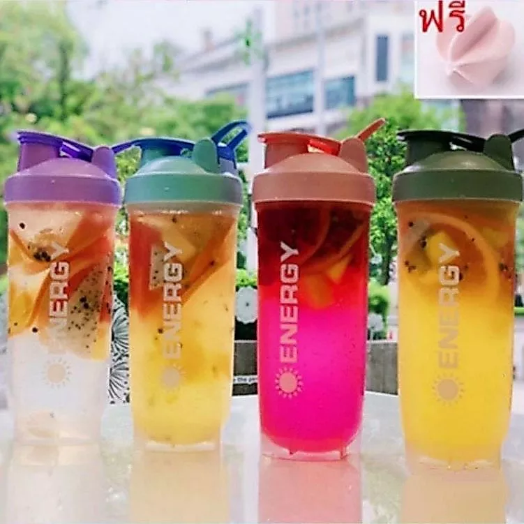 แก้วเชค shaker ชงโปรตีน ขนาด 500 ml มีขีดบอกปริมาณ
