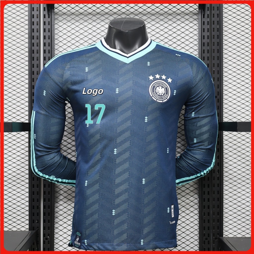 Player Issue Germany 2026 World Cup Jersey Mens Germany Away Long Sleeves Football Jersey T-Shirt