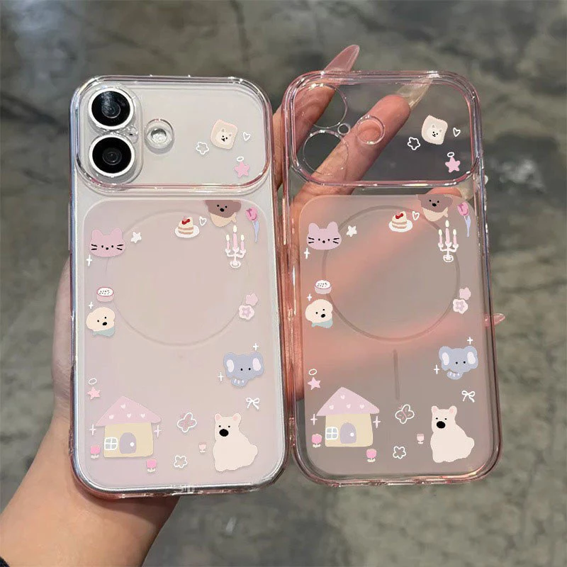 สัตว์เล็ก For iPhone เคสไอโฟน 11 12 เปลือกที่เรียบง่าย 13 14 15 16 17 PLUS B4PRO MAX X XS MAX XR 7/8PLUS