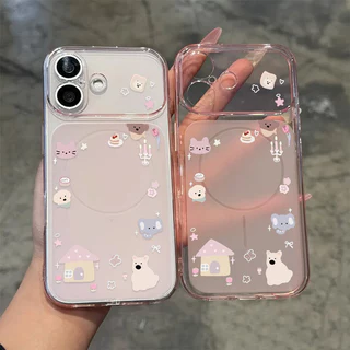 สัตว์เล็ก For iPhone เคสไอโฟน 11 12 เปลือกที่เรียบง่าย 13 14 15 16 17 PLUS B4PRO MAX X XS MAX XR 7/8PLUS