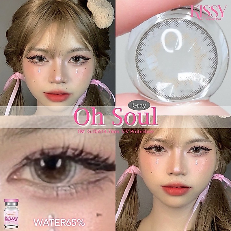 บิ๊กอาย ตาโต รุ่น Pony by Pitchy lens ลายสวย สายตาปกติ