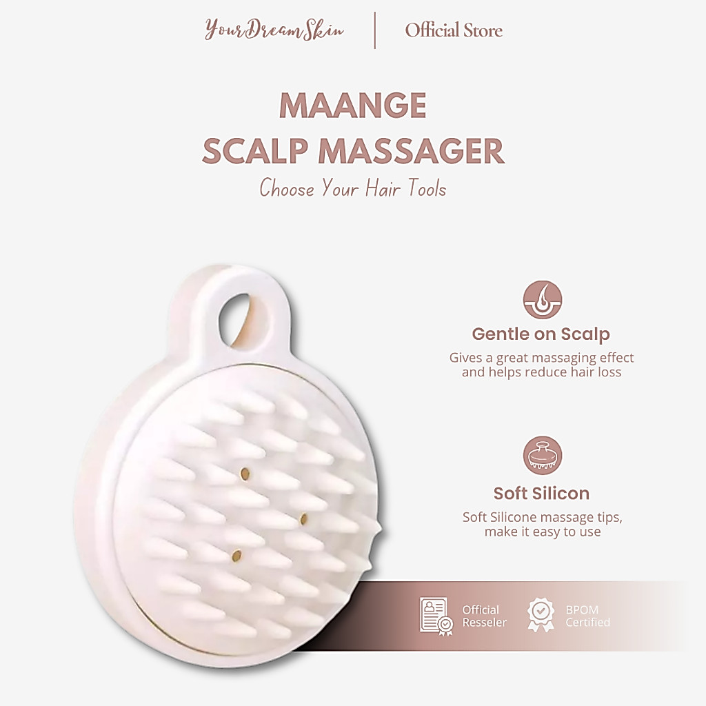 SCALP MASSAGER - เครื่องมือทําความสะอาด - COMB - COMB HAIR - HAIR BRUSH - HAIR BRUSH COMB - เครื่องม
