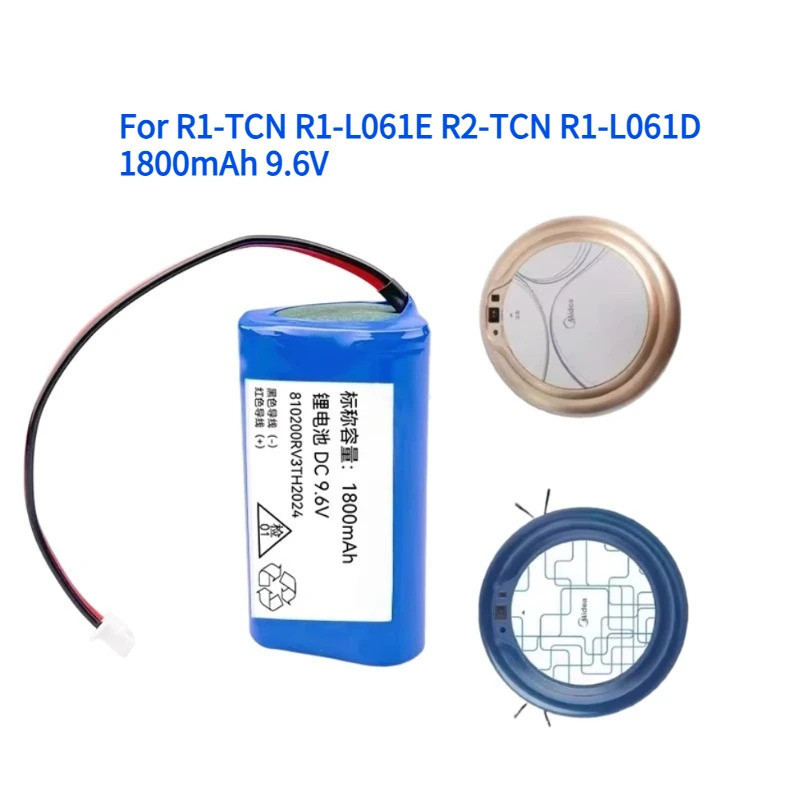 สําหรับ R1-TCN R1-L061E R2-TCN R1-L061D 1800mAh 9.6V แบตเตอรี่