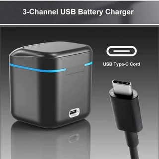 2000Mah 3 แบตเตอรี่สําหรับ Gopro Hero 11 10 9 Li-Ion แบตเตอรี่ Pack Motion กล้องแบตเตอรี่สําหรับ Go