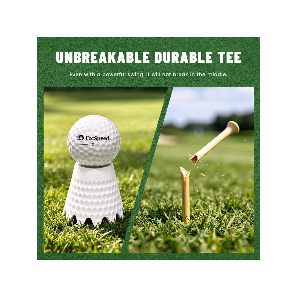 FzcSpeed 8PCS Golf Simulator Tees ความสูงจาก 1/4 นิ้วถึง รูปที่ 4