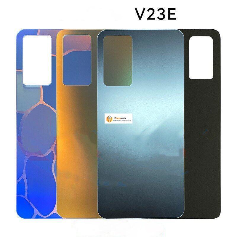 Ebestmy-6.44 "สําหรับ Vivo V23e Y75 ฝาหลังกระจกใหม่สําหรับ Vivo v23e ด้านหลังประตูกรณีกาว