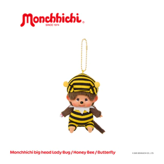 Monchhichi Keyring Bag Charm 🐝🦋🐞 พวงกุญแจตุ๊กตาแมลงสุดคิวท์ ติดกระเป๋าเป้ได้ง่าย ของแต่งกระเป๋าน่ารัก 🎒✨