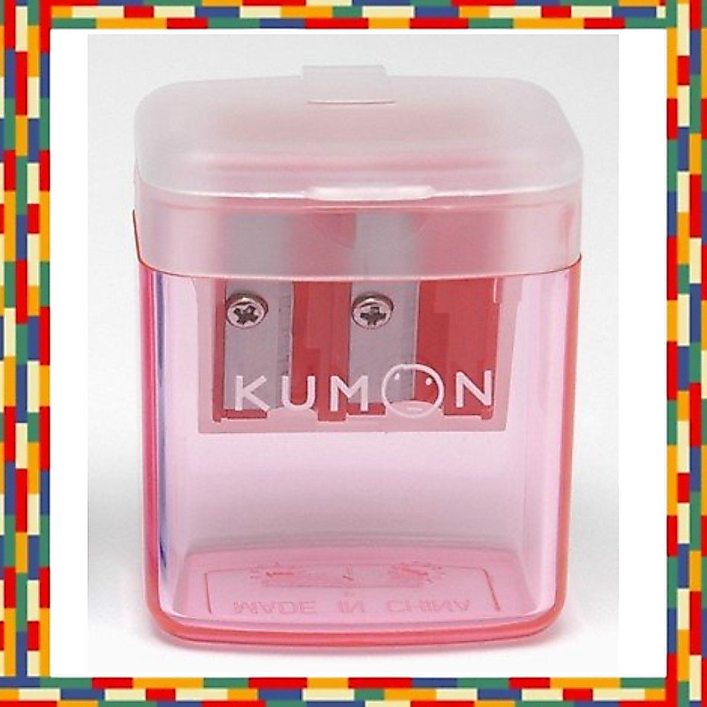 Kumon Publishing Kids Pencil Sharpener Red SE-53 Two Sets