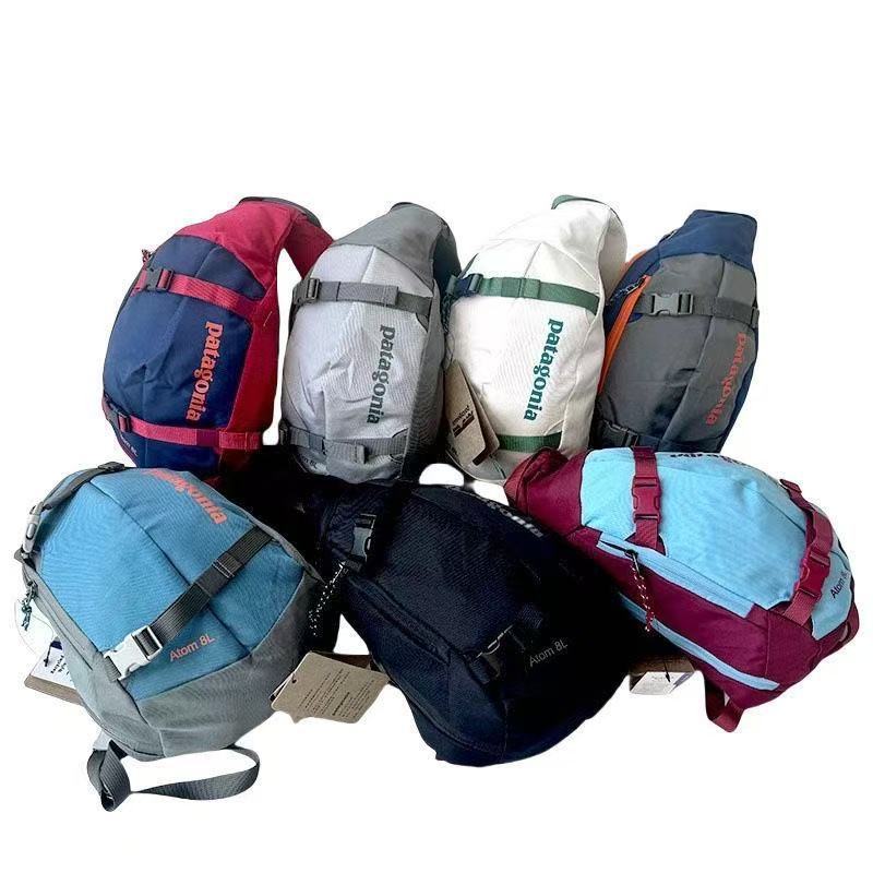 Patagonia Patagonia Cross-Border อินเทรนด์ผู้ชายผู้หญิง Casual Messenger กระเป๋ากีฬากลางแจ้งกระเป๋าห