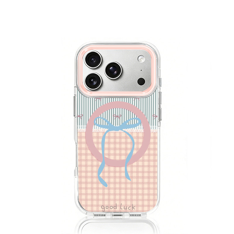 Doremi แม่เหล็ก เคสใสกันกระแทก เคสสําหรับไอโฟน 16 เคสชาร์ได้ สำหรับ IPhone 17 Pro MAX 11 13 16 15 14 12 7Plus MONCHHICHI