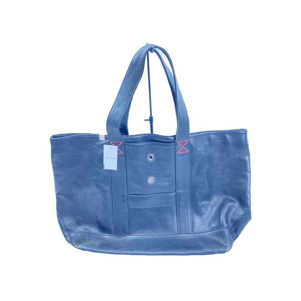 CUBISM Tote Bag Purse leather black Direct from Japan Secondhand