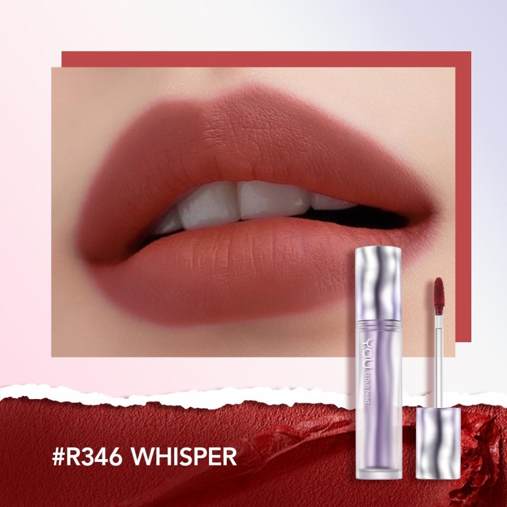 YOU Cloud Paint Matte Lasting Lip Cream ลิปแมท สีแน่นชัด กลบริมฝีปากคล้ำ ติดทน 18 ชม - รูปที่ 6
