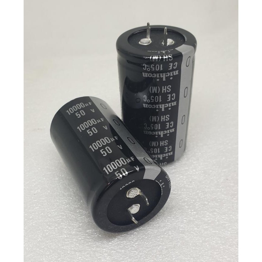 SPaRt Elco Capacitor 10000uf 50v Nichicon