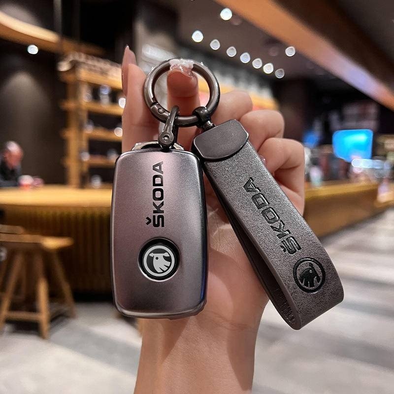 Skoda Key Case Skoda Octavia Fabia Superb octavia yti Citigo กุญแจรถป้องกันกรณีหัวเข็มขัด
