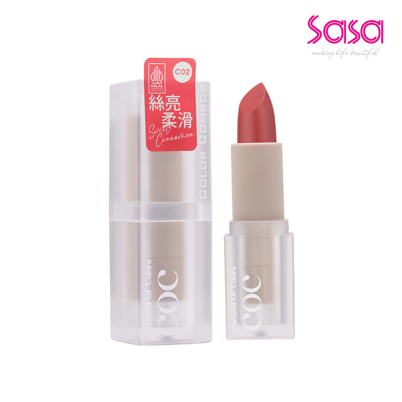Color Combos Muse Charm Lip Stick (C02 Sweet Cinnamon)(3g)