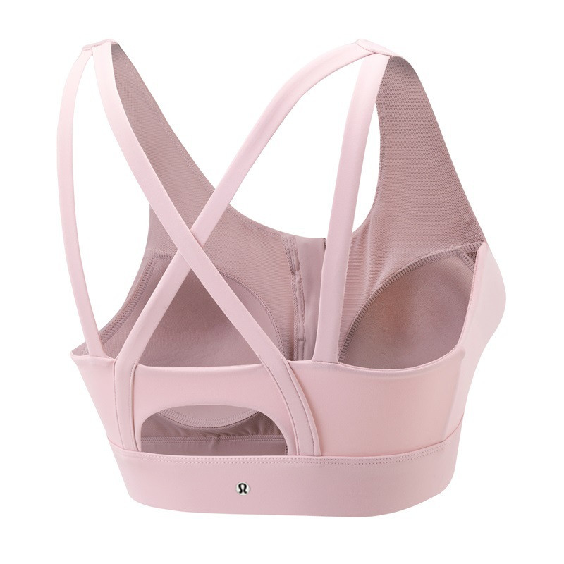 ลูลู่ ชุดชั้นในกีฬาประสิทธิภาพสูงดูดซับแรงกระแทกพร้อมการออกแบบรวบรวมสําหรับผู้หญิงอิ่มตัวถ้วยคงที่ชิ้นเดียวโปรไฟล์บางหลังหรูหราซิปหน้าเหมาะกับเสื้อนอก - รูปที่ 7
