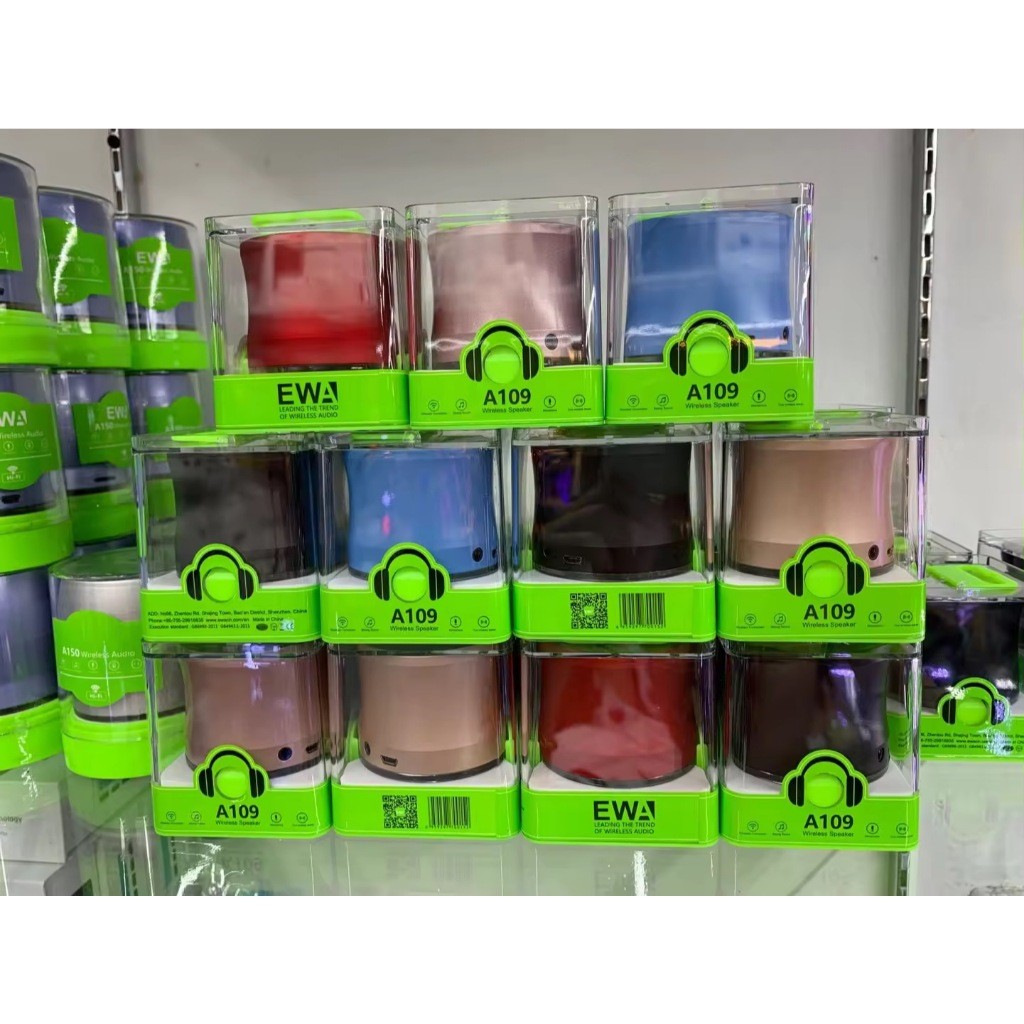 ลำโพงบลูทูธ รุ่นใหม่ EWA A109pro TWS Bluetooth speaker ลำโพงแบบพกพา ลำโพงเสียงดี