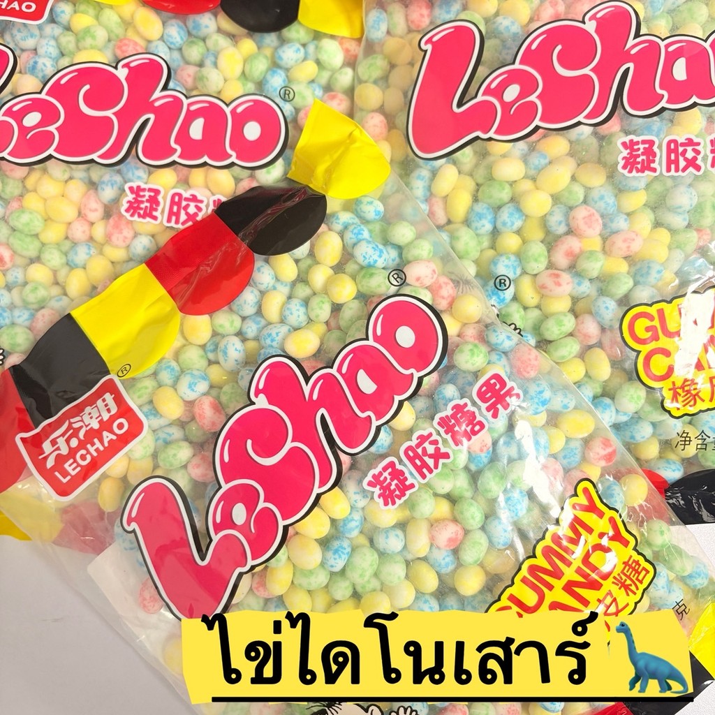เยลลี่ไข่ไดโนเสาร์เรนโบว์ – สีสันสดใส หวานอร่อยเหมือนได้ขุดพบสมบัติ กินเพลิดจนหยุดไม่อยู่ 😍🦕