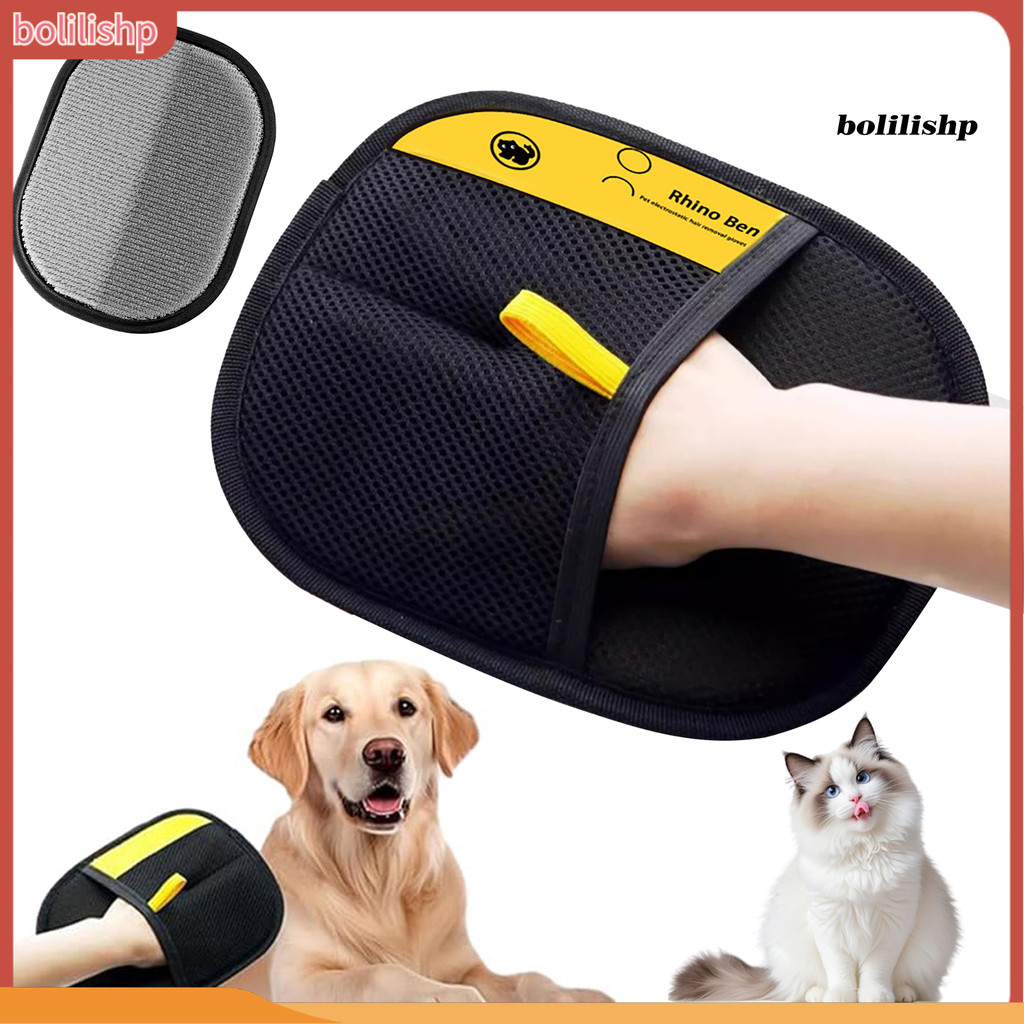 [สินค้าพร้อมส่ง] Dead Corner Pet Hair Cleaner Washable Pet Hair Remover ถุงมือสําหรับแมวและสุนัขล้าง