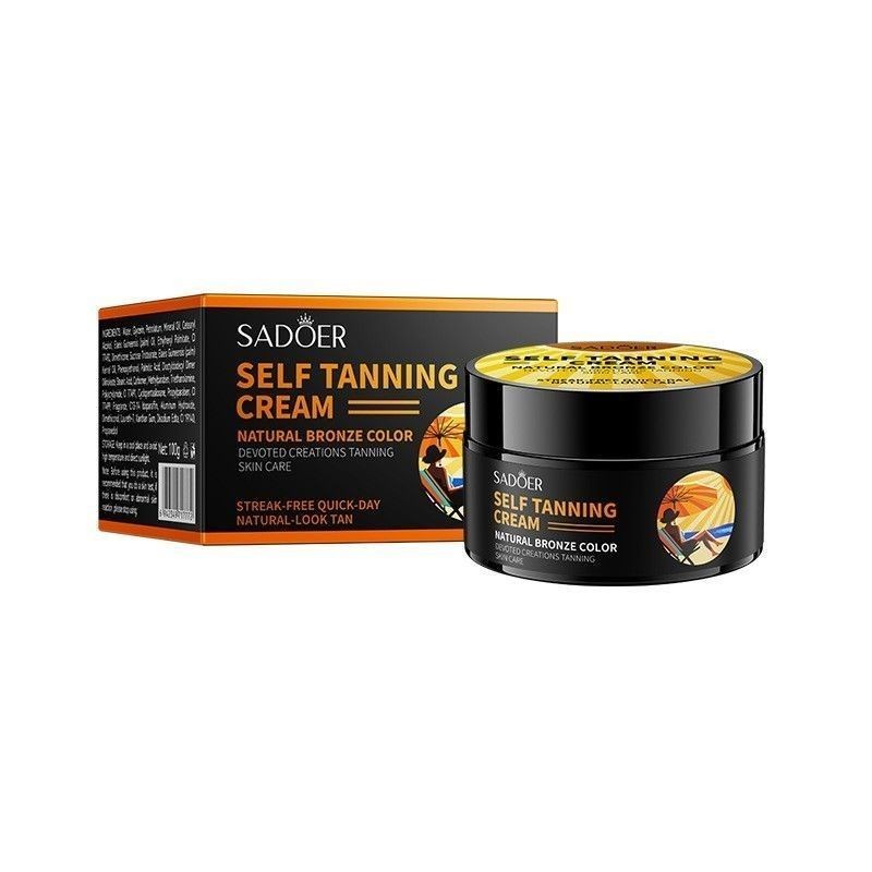 SADOER SADOER Moisturizing Black cream Bronze Black cream ครีมดํา [xib]