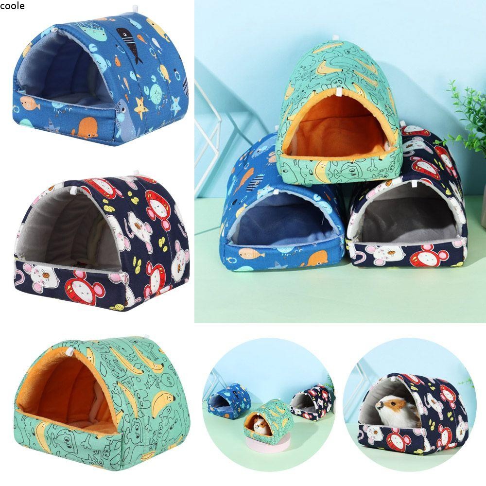 COOLE Hamster House Soft Mini Cage Winter Rabbit Squirrel Warm Mat