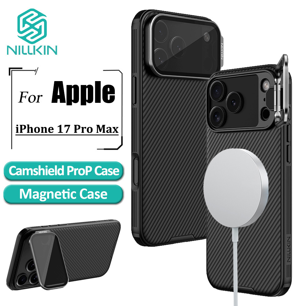 Nillkin CamShield Prop เคสแม่เหล็กสําหรับ iPhone 17 Pro Max เคสโทรศัพท์เลนส์ฝาครอบฝาครอบป้องกัน
