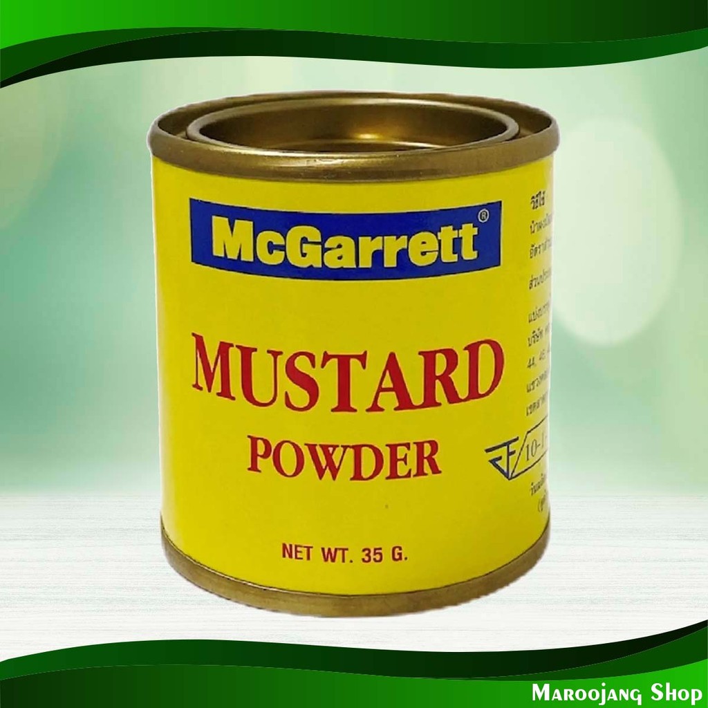มัสตาร์ดผง แม็กกาแรต 35ก. Mustard Powder Mcgarrett