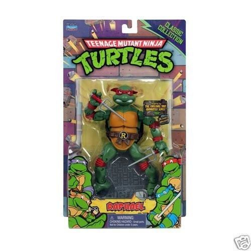 [Hasbro] ของเล่นโมเดลเต่านินจา TMNT 2012 Edition Raphael Classic 20cm