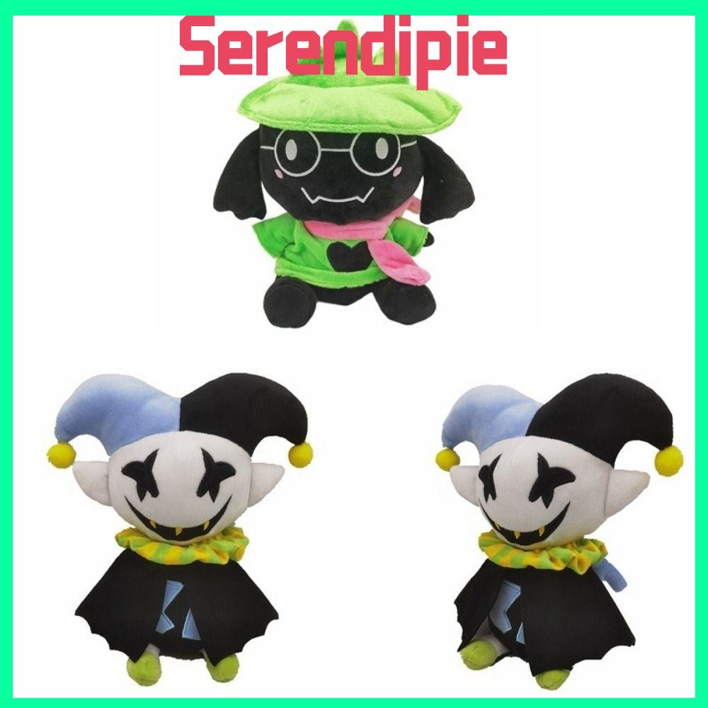 SERENDIPIE Jevil Deltarune ตุ๊กตา Plush/PP Cotton Soft Anime Plush ของเล่น, Kawaii การ์ตูนการ์ตูนตุ๊