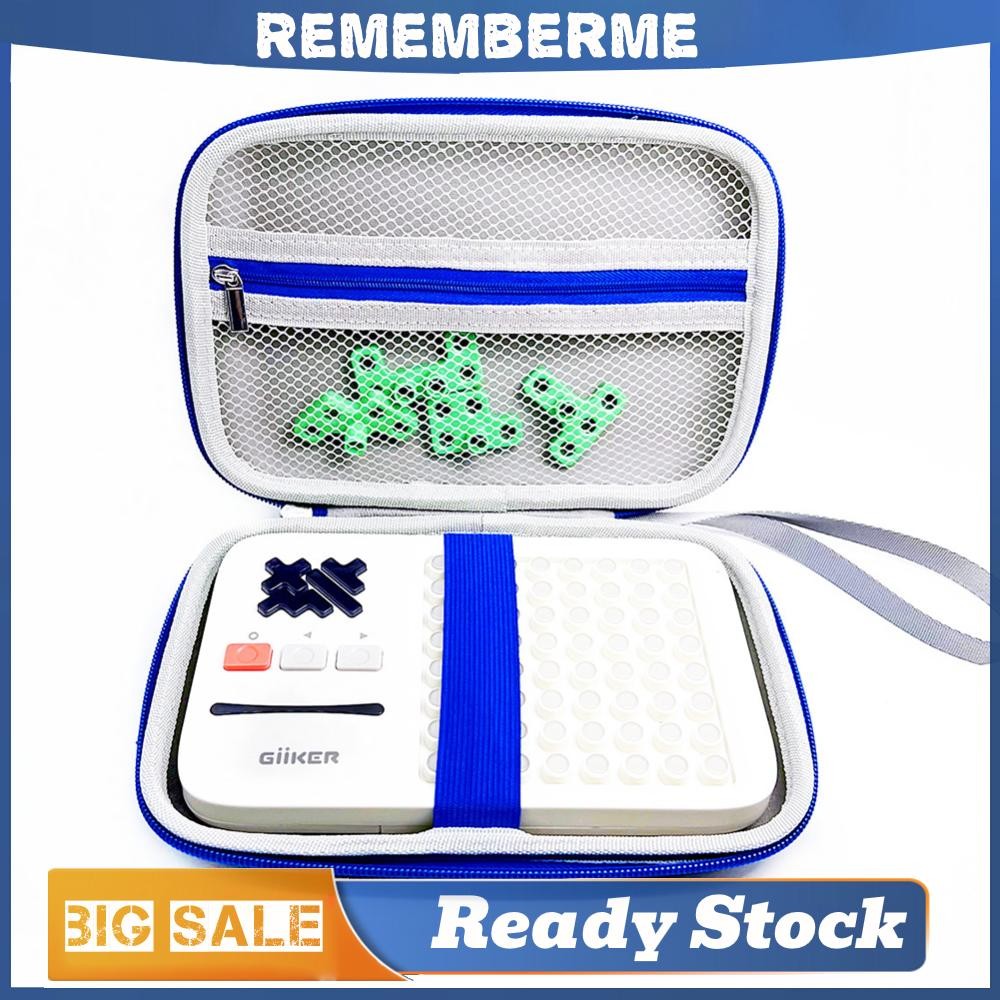 กระเป๋าถือแบบแข็งพร้อมถุงตาข่ายป้องกันผู้ถือกระเป๋าเดินทางพกพาสําหรับ GiiKER Super สไลด์เกมสมองสําหร
