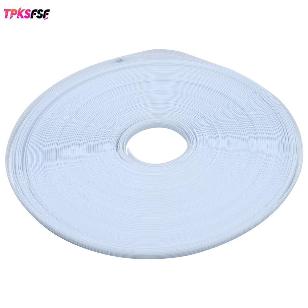 TPKSF 1 ม้วน 50 หลาโพลีเอสเตอร์ Boning, โพลีเอสเตอร์สีขาวเย็บ Boning, Poly เสื้อผ้าอุปกรณ์เสริมผ้าฝ้