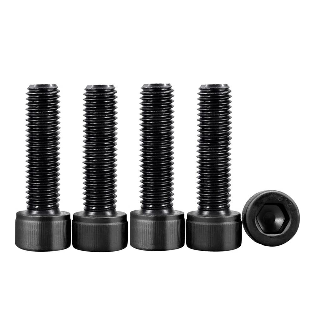สกรูสากล M7 Hex Socket Cap ถ้วยสลักเกลียว 1.0 มม.Pitch Fine Thread Allen Screw (M7x30-1.0) J17I