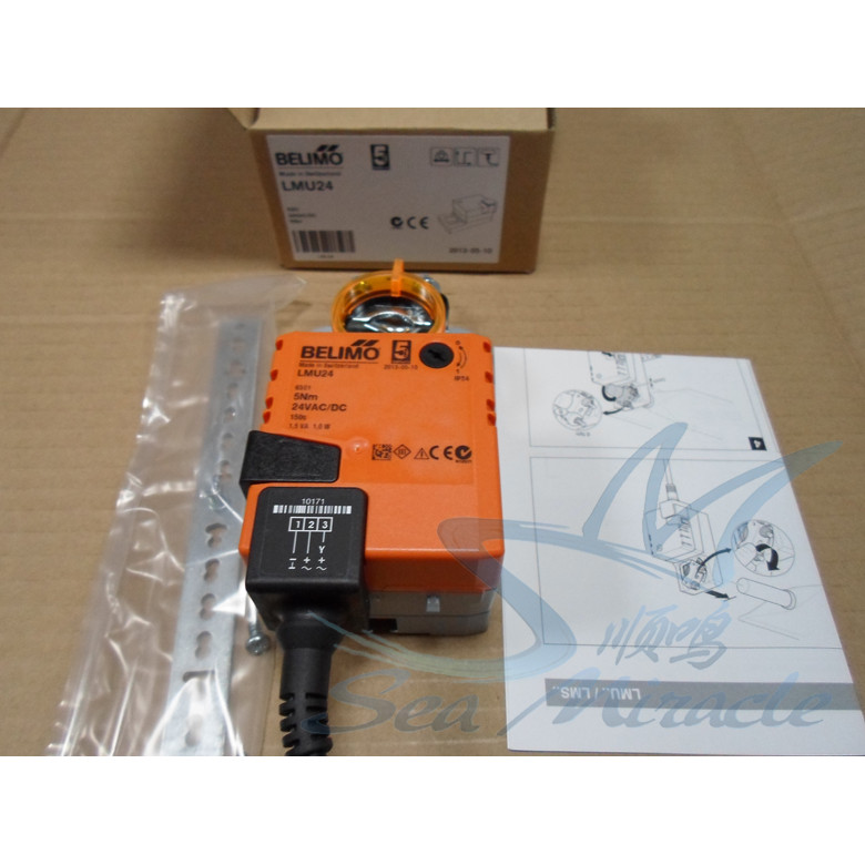 BELIMO BELIMO LMU24/LM24A ไฟฟ้าท่อวาล์ว Executor 5NM ไดรฟ์การใช้สถาบัน