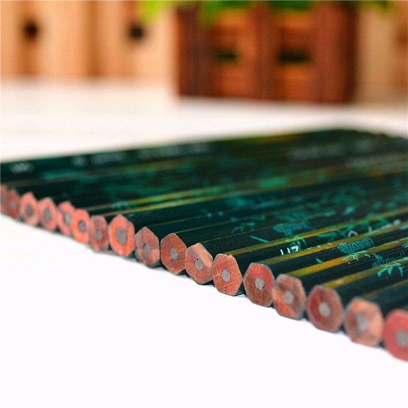 ดินสอจีนเซี่ยงไฮ้ HB H 2H 3H 4H B 2B 3B4B5B8B ดินสอแบรนด์จีนดินสอสอบ