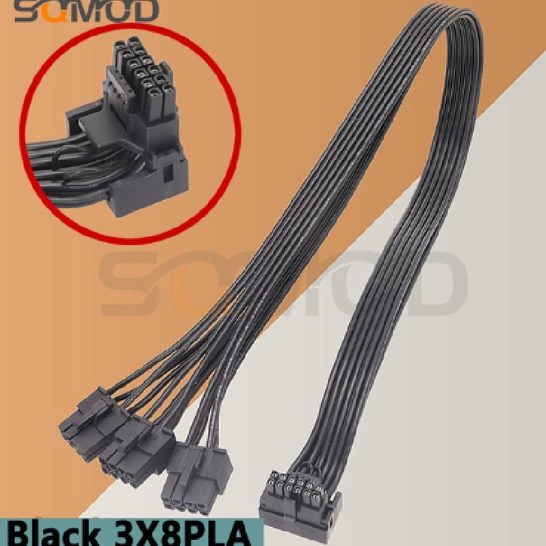 Thermaltake-Modular GPU 3x8-pin to 16Pin Power PCIE5.0 12VHPWR
