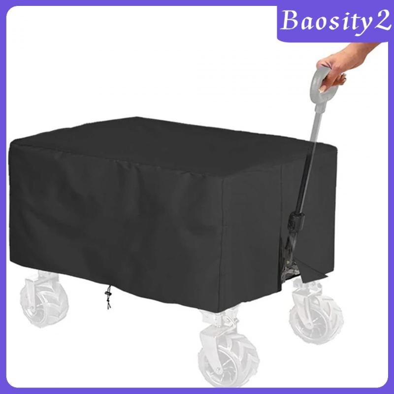 [Baosity2] Wagon Cart Cover, Cart Cover, Garden Cart Cover, Rain Cover, for Folding Utility Wagon