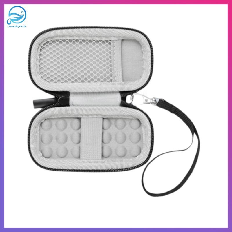 [amandapoe.th] เคส EVA สําหรับ AliveCor Kardia Mobile ECG/KardiaMobile 6L EKG Heart Monitor กระเป๋าเ