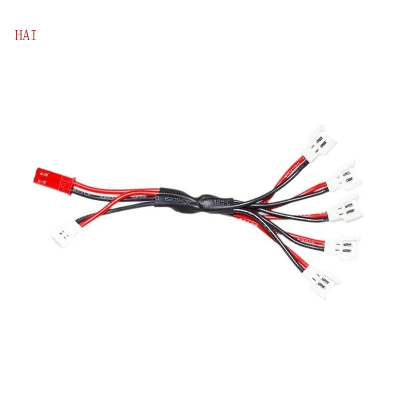 HAI 5 in 1 สายชาร์จสําหรับ V911 H36 อะแดปเตอร์ชาร์จ XH2 54 ปลั๊ก 3 7V Li-Po สายชาร์จหลายขั้วต่อ