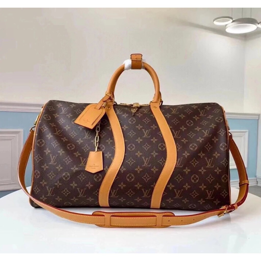 Louis Vuitton กระเป๋าเดินทาง กระเป๋าเดินทาง Duffel กระเป๋า Duffel กระเป๋าสะพาย Messenger กระเป๋าถือ 