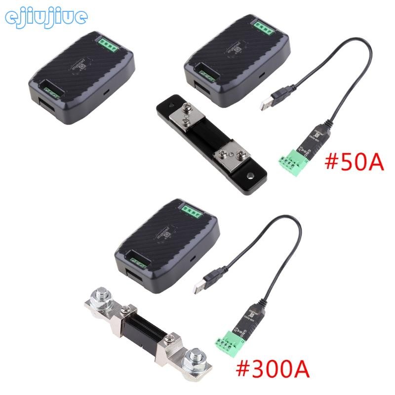 Cc PZEM-017 สําหรับโมดูลสื่อสาร DC 300A Shunt สาย USB สําหรับวัดสําหรับ DC V