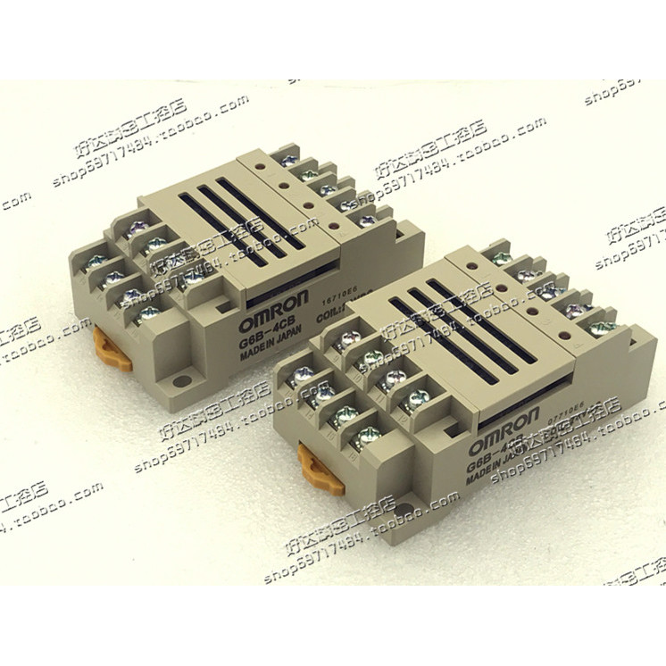 G6B-4CB DC24V OMRON/OMRON (ญี่ปุ่น) Terminal Relay Module Ready Stock สินค้าของแท้