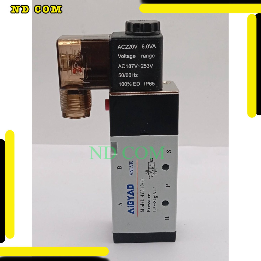 ส่งด่วนในวัน 4V310-10 12v 24v 220v วาวส์ Model: 4V310-10 Pressure: 1.5~8kgf/cm ถ่ายจากงานจริงร้านในไ