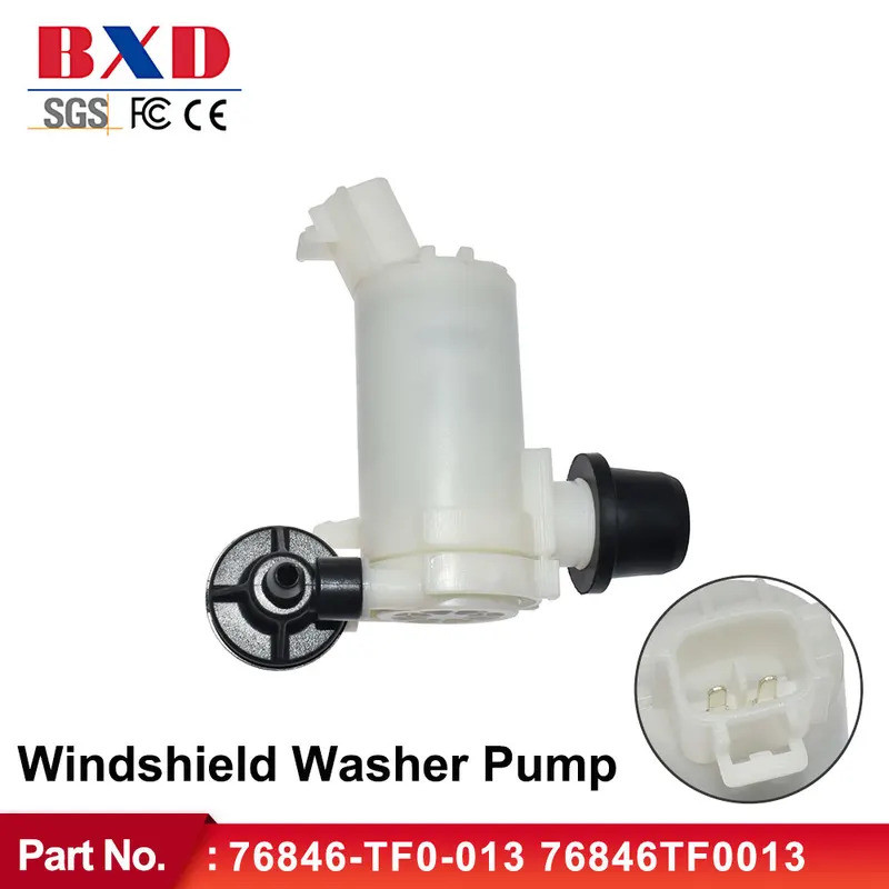 เครื่องซักผ้ากระจกปั๊ม 76846-TF0-013 76846TF0013 สําหรับ CRV RE1 RE2 RE4, FIT GE6 GE8 HYBRID GP1, OD