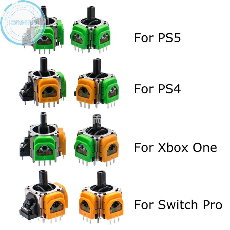 Xo94ol 1 ชิ้นเปลี่ยน Hall Effect จอยสติ๊ก 3D Analog Sensor ThumbStick สําหรับ PS5/PS4/XBOX/สวิทช์ Pr